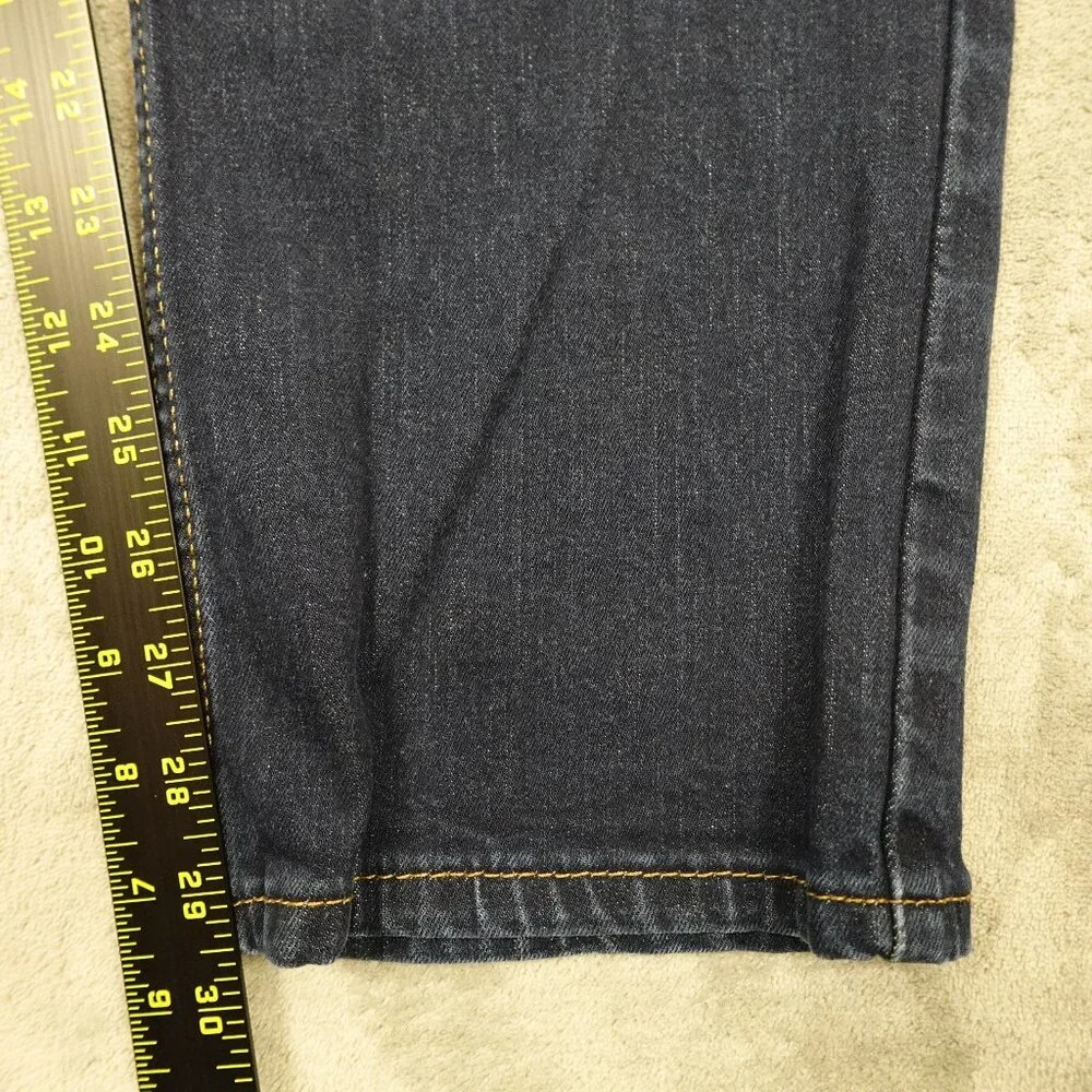 Levi's jeans 514 straight fit men's 36x32 blue denim red‎ tab